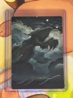 Sin, Spira's Punishment 36/53 Final Fantasy Art Series Gold Stamp MTG Card - Image 1