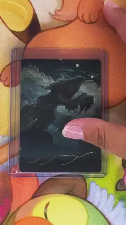 Sin, Spira's Punishment 36/53 Final Fantasy Art Series Gold Stamp MTG Card - Image 2