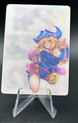 Dark Magician Girl | 3D hologram tranform DOUJIN waifu Card ccg - Image 1
