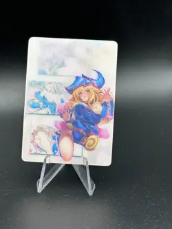 Dark Magician Girl | 3D hologram tranform DOUJIN waifu Card ccg - Image 3