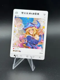 Dark Magician Girl | 3D hologram tranform DOUJIN waifu Card ccg - Image 4