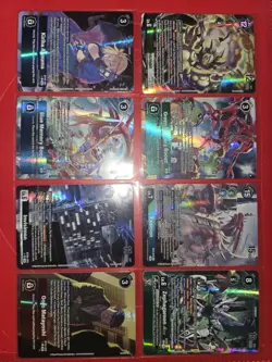 Digimon Tcg 8 CARD LOT - Image 1