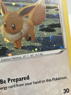 Eevee SWSH190 SWSH: Sword & Shield Promo Cards Holo [SWIRL] - Image 1