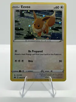 Eevee SWSH190 SWSH: Sword & Shield Promo Cards Holo [SWIRL] - Image 2