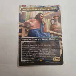 Sokrates, Athenian Teacher (Borderless) Assassin's Creed Magic MTG - Image 1