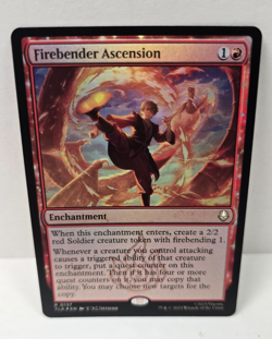 Firebender Ascension 0137 FOIL Rare - Avatar: The Last Airbender - MTG Magic - Image 1