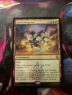 Fated Firepower Avatar: The Last Airbender Foil - Image 1