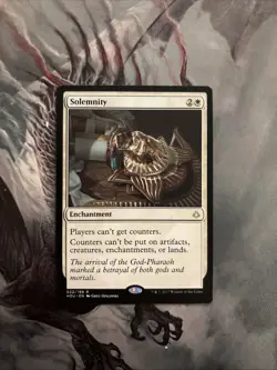 Solemnity - Hour of Devastation (HOU) | Lightly Played [MTG] - Image 1