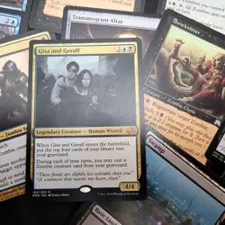 Whole COMMANDER Magic Deck MTG - Gisa and Geralf Mythic Rare *** ZOMBIES***Tribe - Image 1