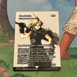 MTG Final Fantasy Cloud Strife - Najeela, The Blade-Blossom (Showcase) - Image 1