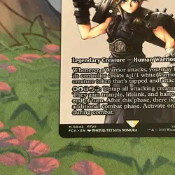 MTG Final Fantasy Cloud Strife - Najeela, The Blade-Blossom (Showcase) - Image 4