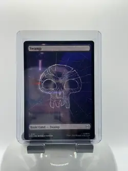 MTG, Swamp 191 $3 ORDER MIN - Regular Borderless Full Art Marvel’s Spider-Man - Image 1