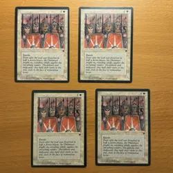 Icatian Phalanx x4 NM+ NEVER PLAYED 4x Fallen Empires MTG VINTAGE FAST SHIPPING - Image 1