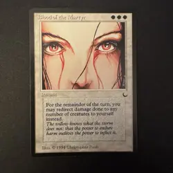 Blood of the Martyr The Dark NM+ NEVER PLAYED MTG Magic Gathering FAST SHIPPING - Image 1