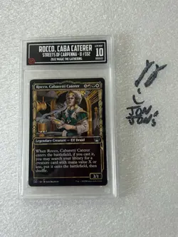 TCCG 10 Gem Mint Rocco, Cabaretti Caterer (Showcase) Streets of New Capenna - Image 1