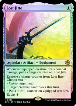 Lost Jitte Outlaws of Thunder Junction: the Big Score MTG FOIL - Image 1