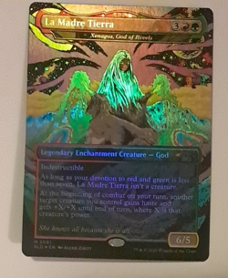 La Madre Tierra Borderless FOIL NM/M Secret Lair Sonic MTG Magic the Gathering - Image 1