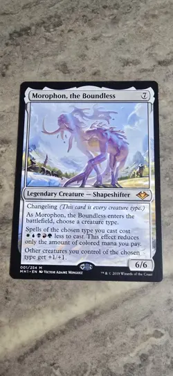 Morophon, the Boundless Modern Horizons Regular Legendary Creature Mythic MTG NM - Image 1