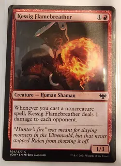 MTG Magic the Gathering Kessig Flamebreather (164/596) Innistrad Crimson Vow - Image 1