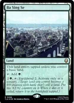 Ba Sing Se FOIL Avatar: The Last Airbender Magic MTG NM - Image 1