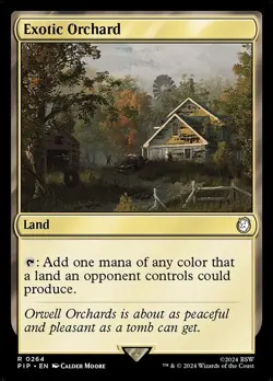 Exotic Orchard Universes Beyond: Fallout MTG Magic The Gathering - Image 1