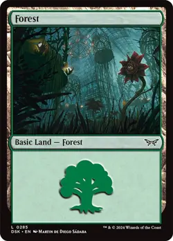 MTG - Duskmourn: House of Horror - NM - 23 Lands - Image 5