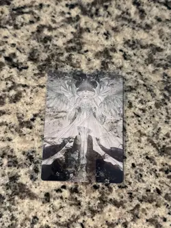 Magic: The Gathering FF Art Series Hydaelyn, The Mothercrystal Gold Stamp 34/53 - Image 1