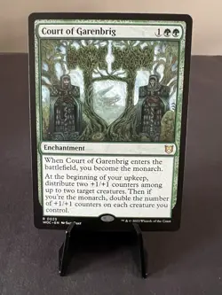 NM Court of Garenbrig, MTG, Wilds of Eldraine Commander, Magic the Gathering, 25 - Image 1