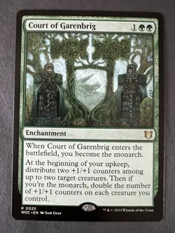 NM Court of Garenbrig, MTG, Wilds of Eldraine Commander, Magic the Gathering, 25 - Image 2