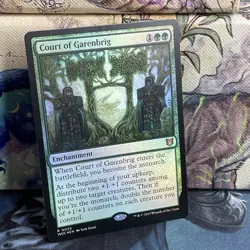 Court of Garenbrig Commander: Wilds of Eldraine #0025 FOIL NM - Image 2