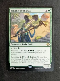 Fanatic of Rhonas 152 MTG Modern Horizons 3 MH3 Regular NM - Image 1