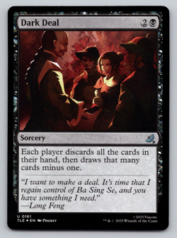 Dark Deal FOIL (C)- MTG Avatar: The Last Airbender TLE - Image 1