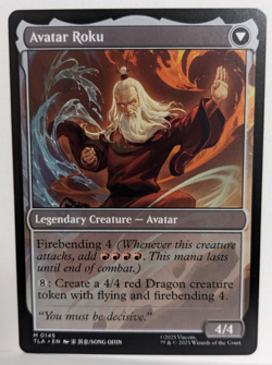 The Legend of Roku (0145) Avatar Airbender TLA, Magic MtG, Regular NM! - Image 2