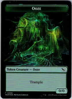 Magic the Gathering Foil Ooze / Thopter Token 1/1 Murders at Karlov Manor MTG - Image 1