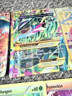 Pokemon 16 Jumbo Card Lot, With Binder! Charizard / mega / Celebrations - Image 4