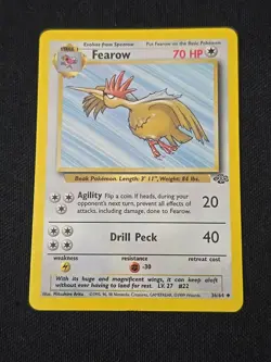 Fearow 36/64 Jungle Regular WOTC Vintage Pokemon TCG Lightly Played - Image 1
