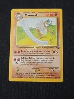 Marowak 39/64 Jungle Regular WOTC Vintage Pokemon TCG Moderately Played - Image 1