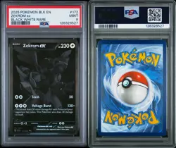 Pokemon 2025 Zekrom ex 172/086 Black White Rare Black Bolt MINT PSA 9 - Image 3