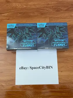 Pokemon TCG - Mega Evolution Phantasmal Flames Elite Trainer Box ETB - 2 BOX - Image 1