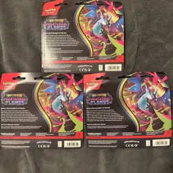Pokemon TCG Mega Evolution Phantasmal Flames 3 Booster Blister Pack x3 Sealed 🔥 - Image 5