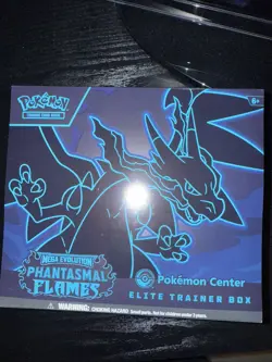 Phantasmal Flames Pokemon Center Exclusive Elite Trainer Box ETB Factory SEALED - Image 1