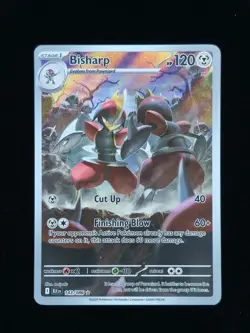 Bisharp 143 Pokemon BLK Black Bolt 2025 NM 🔥🔥🔥 - Image 1