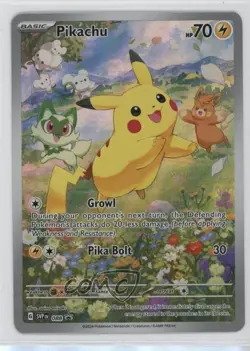 Pikachu (Paldea Adventure Chest) Holo Pokemon Scarlet & Violet Black Star Promo - Image 1