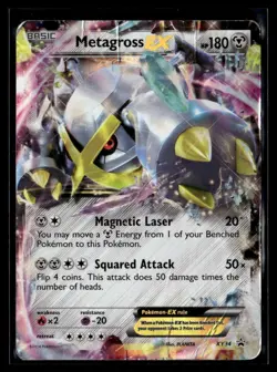 2014 Pokemon XY Promos Shiny Metagross EX XY34 (CG - Image 1