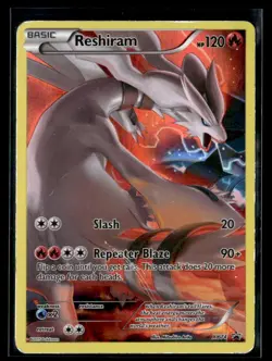 2015 Pokemon XY Promos Full Art Reshiram XY74 (CG - Image 1