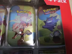Pokemon Scarlet & Violet 4-Pack Mini Tin Box - Image 3