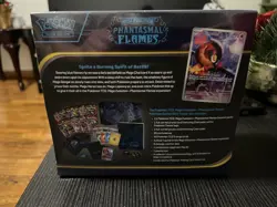 ((POKEMON CENTER EDITION)) POKEMON MEGA EVOLUTION PHANTASMAL FLAMES ETB SEALED - Image 2