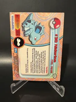 Pokemon Tcg 2000 Topps Chrome Nidorina #30 Rare Holo - Image 2