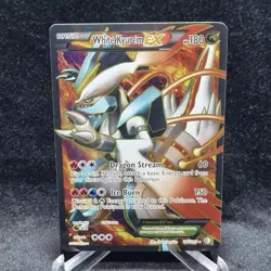 Pokemon White Kyurem EX Full Art 146/149 Black & White Boundaries Crossed TCG - Image 1