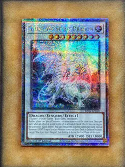 Yugioh Blue-Eyes Spirit Dragon RA02-EN030 Quarter Century Rare 1st Ed NM - Image 1